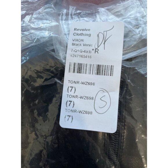 Tony Bianco Vixon Heeled Boot in Black 7 Womens Leather knee High - Picture 11 of 16